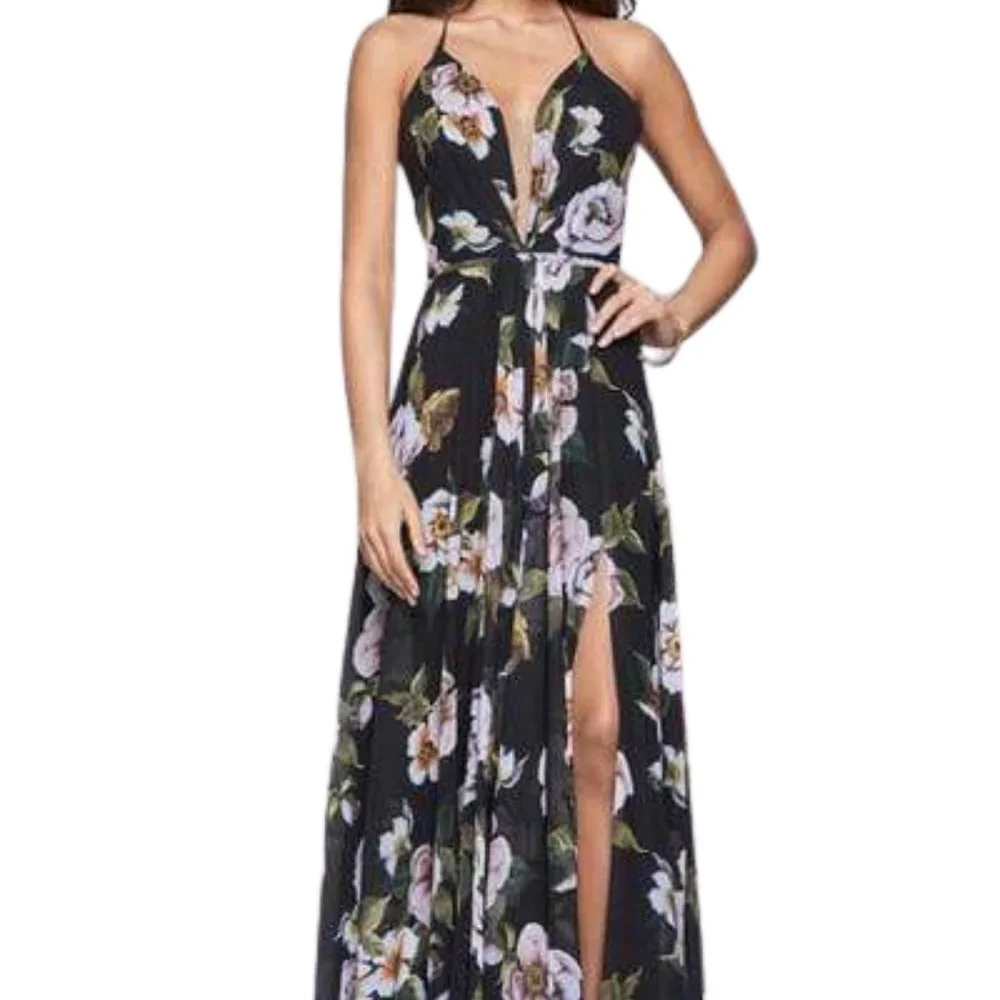 Faviana 7946 Evening Dress Black Size 6